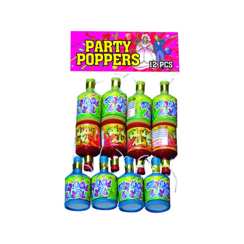 Party Popper Fireworks 12 PCS