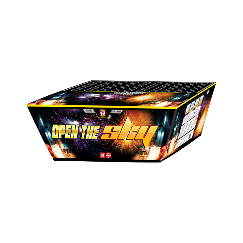 Torta di fuochi d'artificio silenziosi 100 colpi