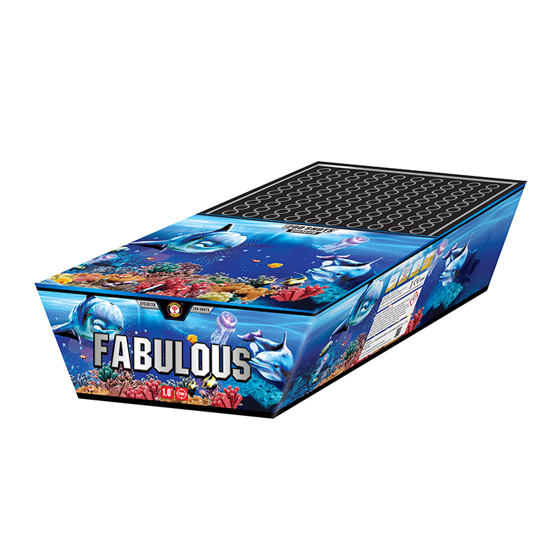 Torta a ventaglio di coda di tigre 200 colpi