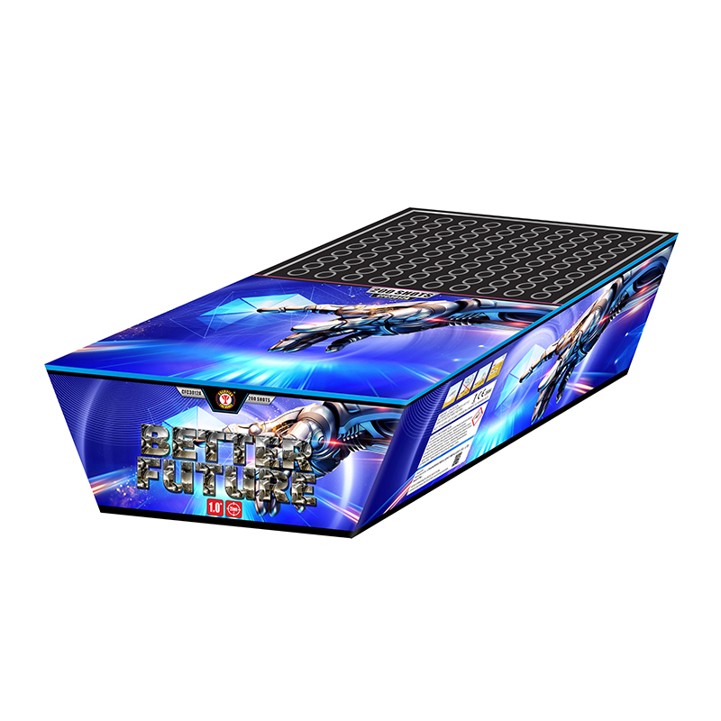 Torta di fuochi d'artificio di salice stroboscopico a colori 200 colpi