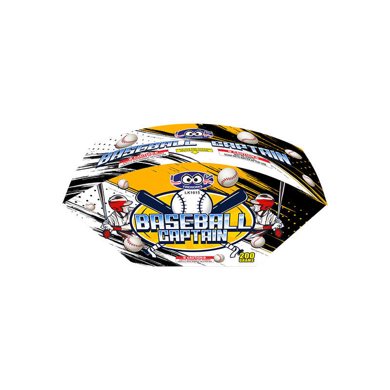 Baseball Captain Fountain Fireworks